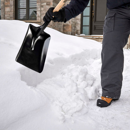 11.5" Snow Shovel with Steel Blade