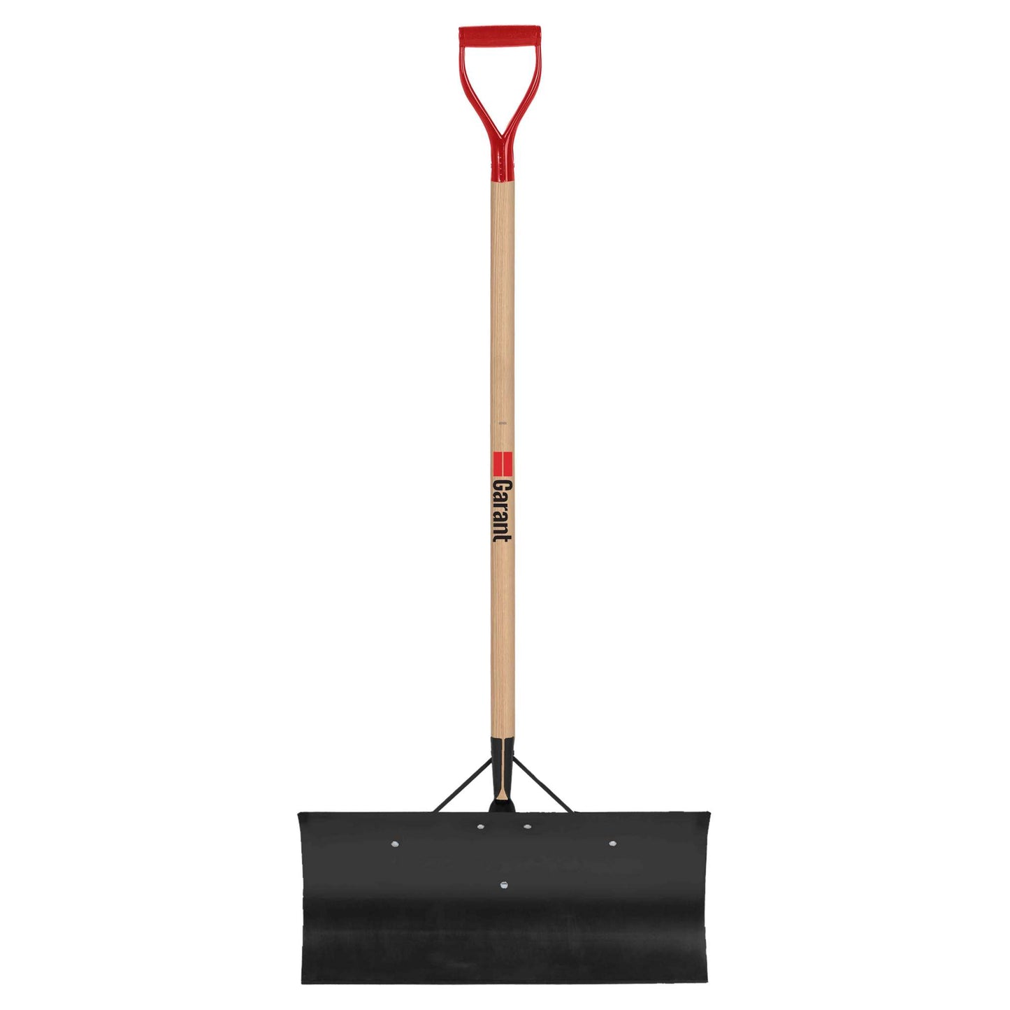 Snow pusher, 24" steel blade