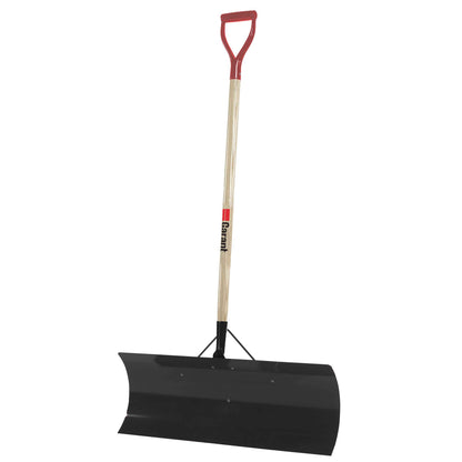 30" Snow Pusher with Steel Blade