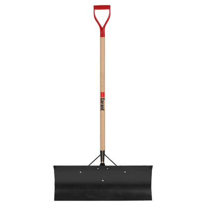 30" Snow Pusher with Steel Blade