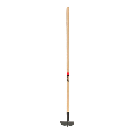 Garden hoe, wood handle