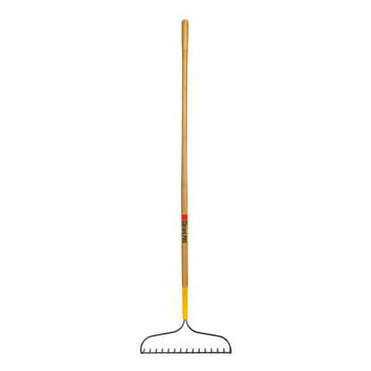 Bow rake wood handle