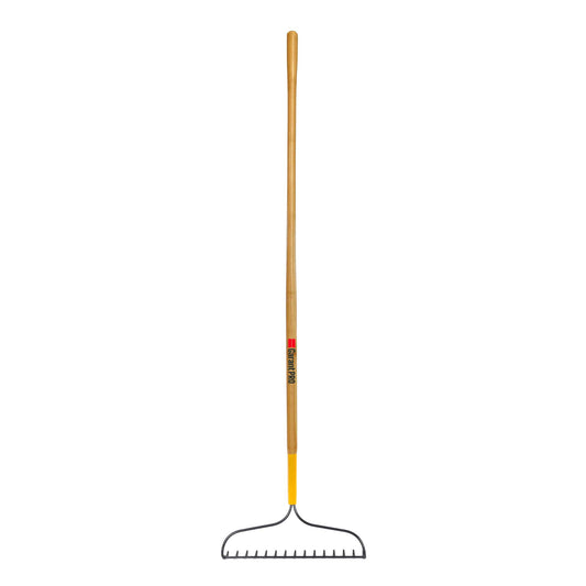 Bow rake wood handle