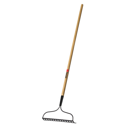 Bow rake wood handle