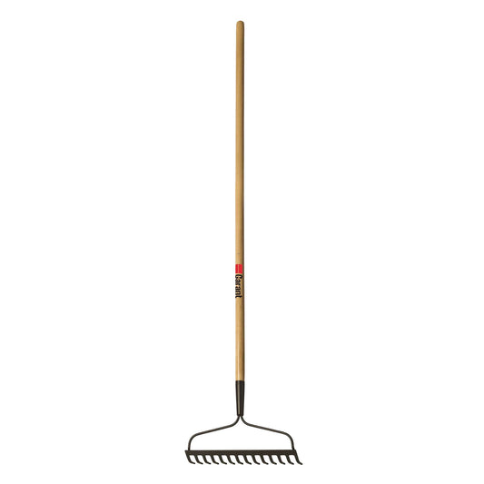 Bow rake wood handle