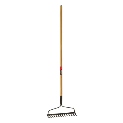 Bow rake wood handle