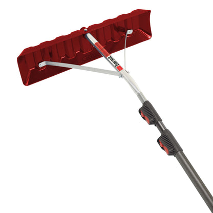 24" Telescopic Roof Rake with Aluminum Handle