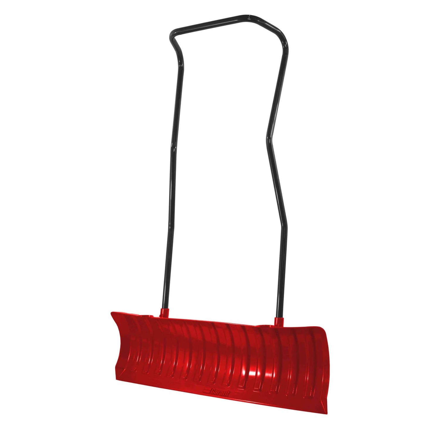 Snow pusher, steel handle, 36" poly blade