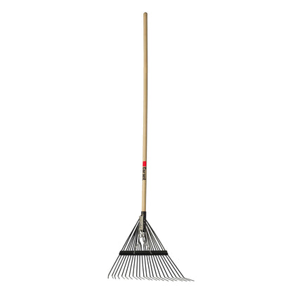 Springback lawn rake