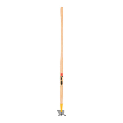 Cultivator combined with hoe