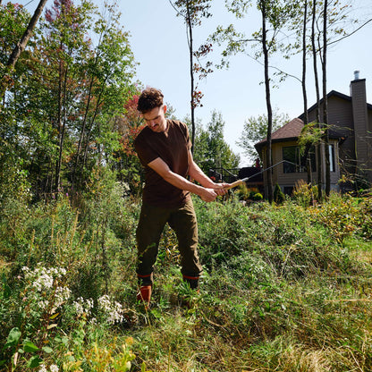 Serpe à herbe, lame 8.5" dentelée