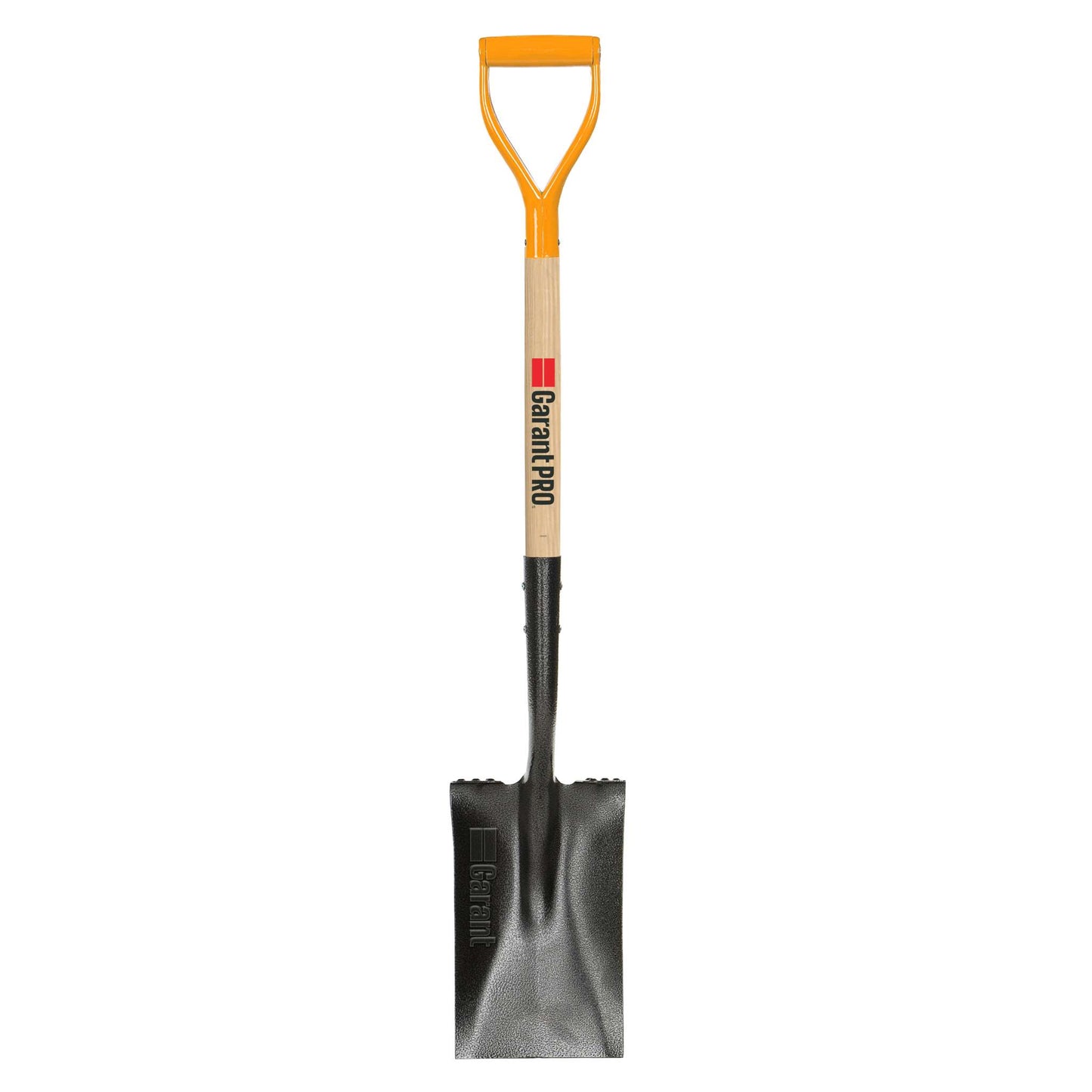 Garden spade, wood handle