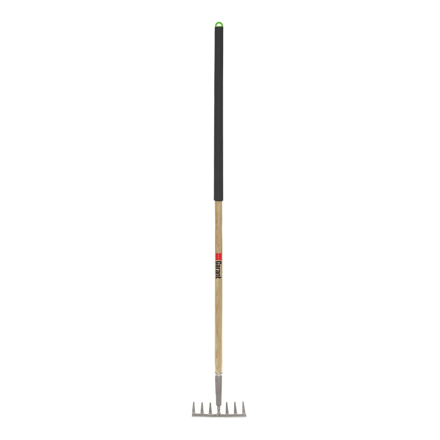 Level rake, wood handle