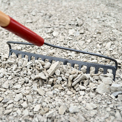 Bow rake wood handle