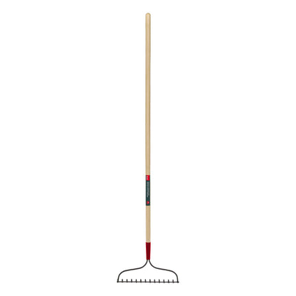 Bow rake wood handle