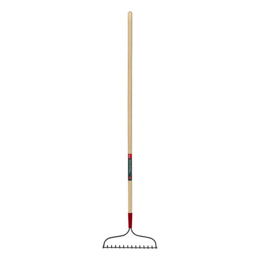 Râteau à arceau, manche en bois