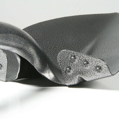 Pelle ronde manche en bois, poignée en D