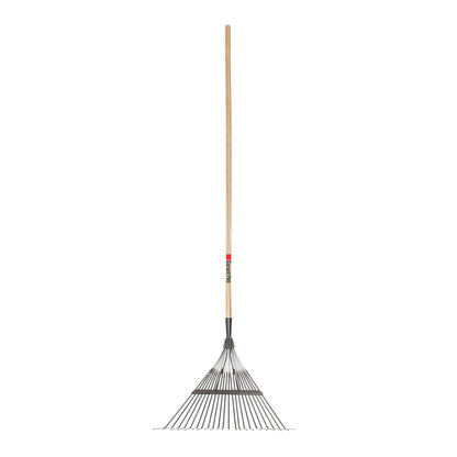 Springback lawn rake