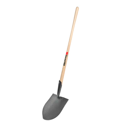 Pelle ronde long manche en bois