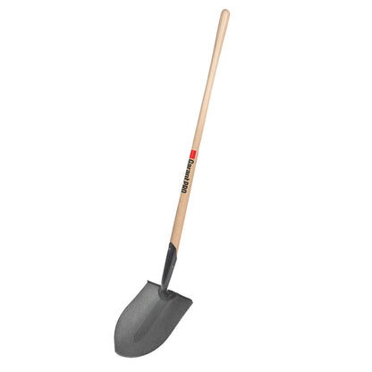 Pelle ronde long manche en bois
