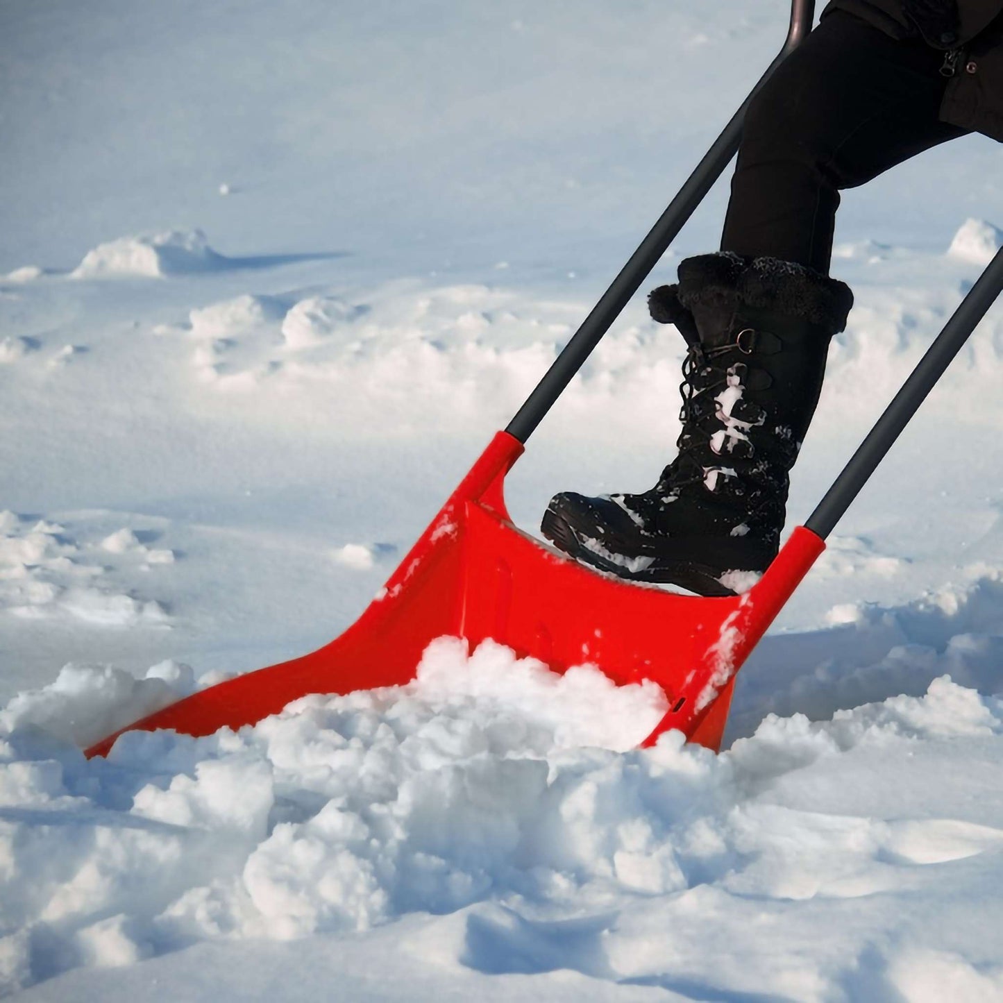 35L Sleigh Shovel with Steel Wear Strip