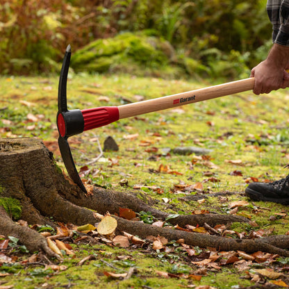 5 lbs pick and mattock, wood handle