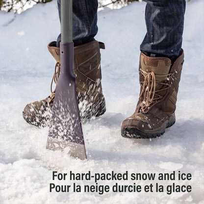 Coupe-glace avec lame en acier forgé et trempé 7 po