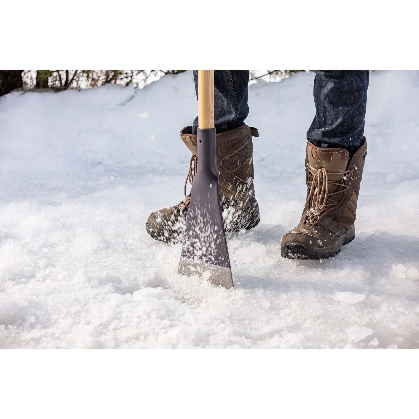 Coupe-glace, lame 7 po, acier forgé et trempé