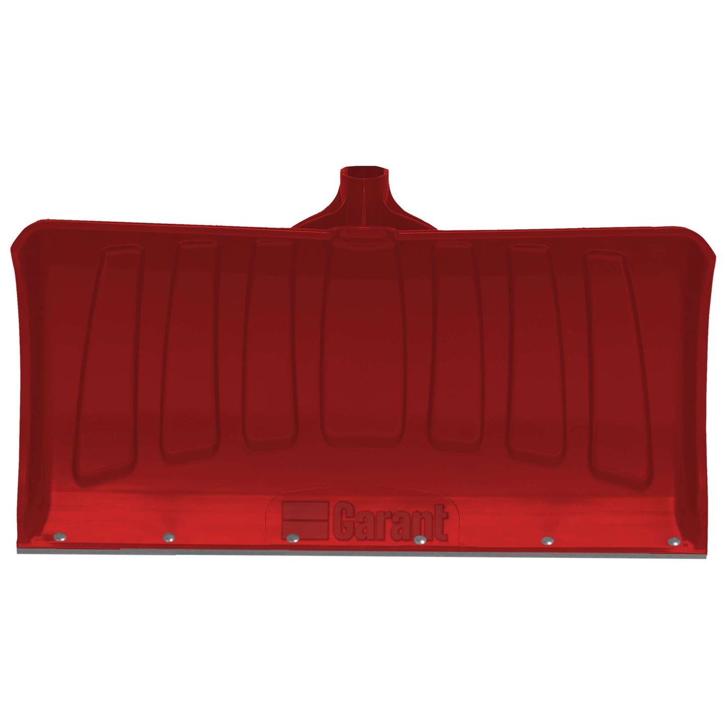 21" poly blade, steel wear strip