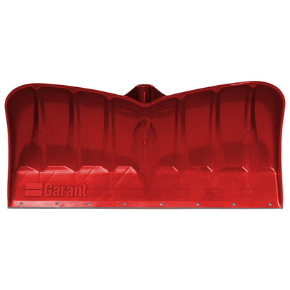 26" poly blade, steel wear strip