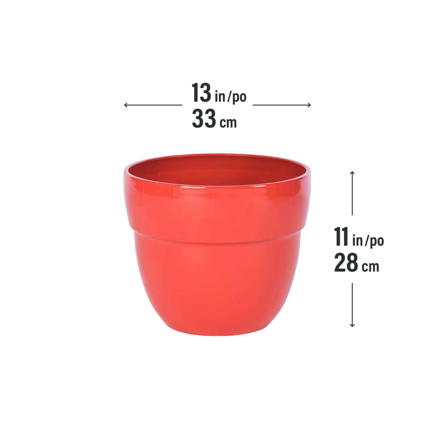 13" augustine planter