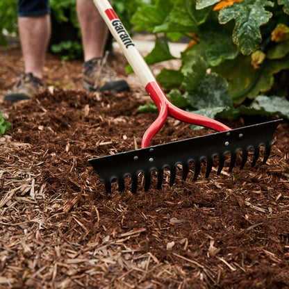 Bow rake wood handle