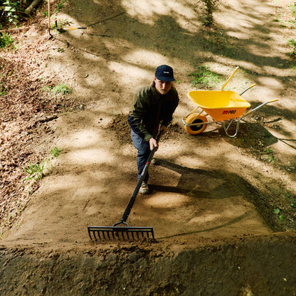 Level rake, engineering resin