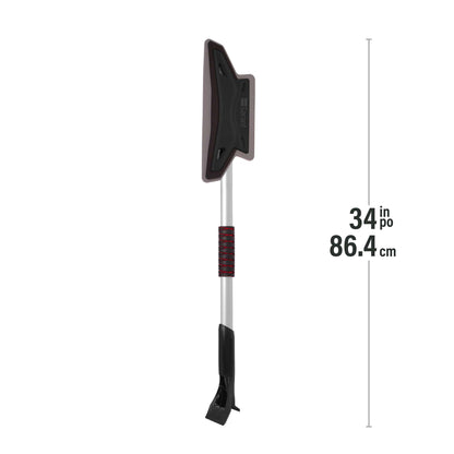 Balai à neige anti-égratignures 29 po avec tête pivotante