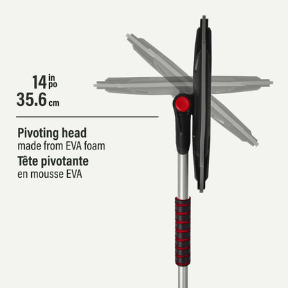 29" Scratch-Free Snow Brush with Pivoting Head