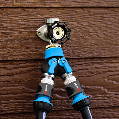 Quick Connect Two-way Tap Connector