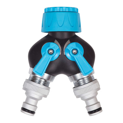 Quick Connect Two-way Tap Connector