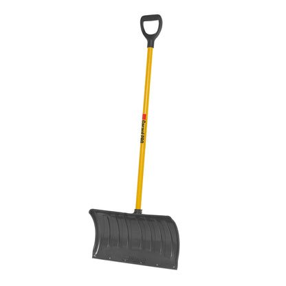 Pelle-grattoir à neige 21 po avec manche en fibre de verre