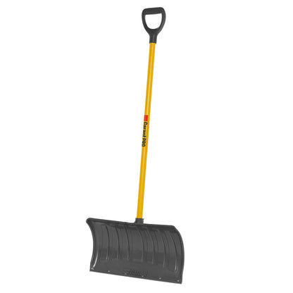 Pelle-grattoir à neige 21 po avec manche en fibre de verre