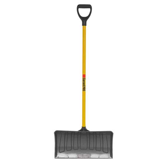 Pelle-grattoir à neige 21 po avec manche en fibre de verre