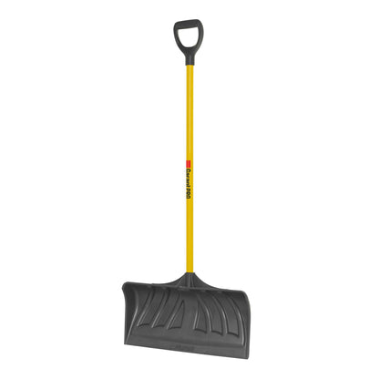 24" Snow Pusher with Fiberglass Handle