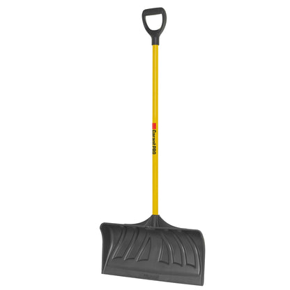 Pelle-grattoir à neige 24 po avec manche en fibre de verre