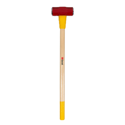 Sledge hammer, 10 lbs, overstrike protection, 36" safety grip hickory hdle