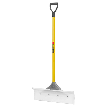 Pelle-grattoir à neige UHMW 24 po avec manche en fibre de verre