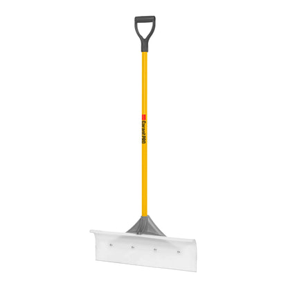 Pelle-grattoir à neige UHMW 24 po avec manche en fibre de verre