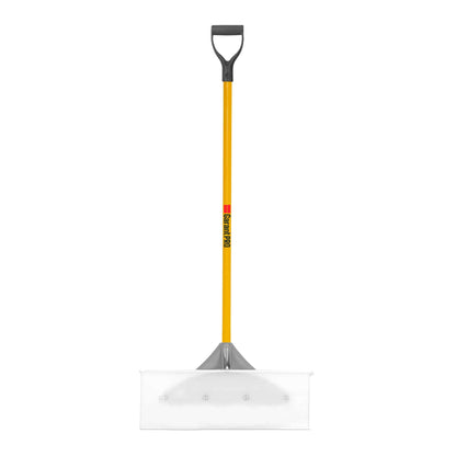 Pelle-grattoir à neige UHMW 24 po avec manche en fibre de verre