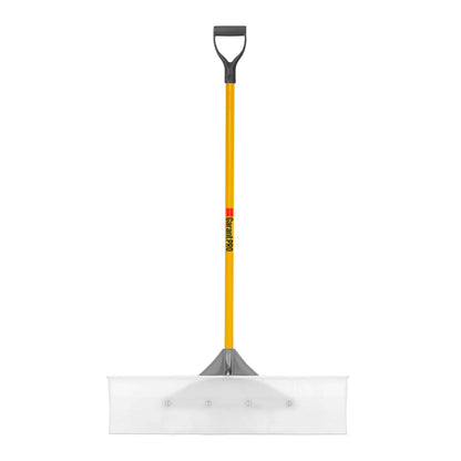 Pelle-grattoir à neige UHMW 30 po avec manche en fibre de verre