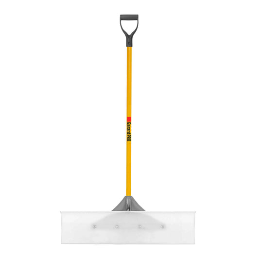 Pelle-grattoir à neige UHMW 30 po avec manche en fibre de verre