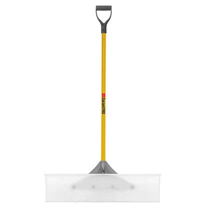 Pelle-grattoir à neige UHMW 30 po avec manche en fibre de verre