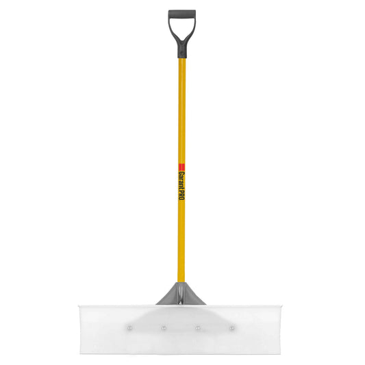 Pelle-grattoir à neige UHMW 30 po avec manche en fibre de verre